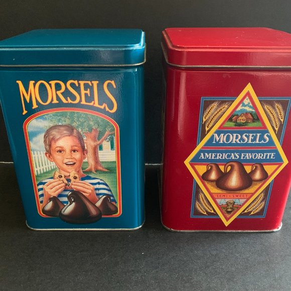 2 - Vintage Nestle Rectangle Tins - Picture 1 of 7